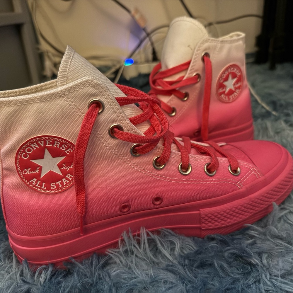 Converse Kids' Pink Ombre High-Tops